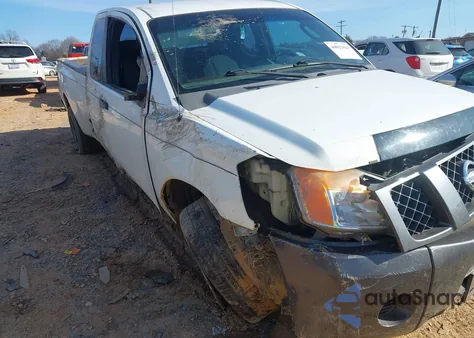2008 Nissan Titan Xe из США, поврежденный, VIN 1N6AA06F68N320285